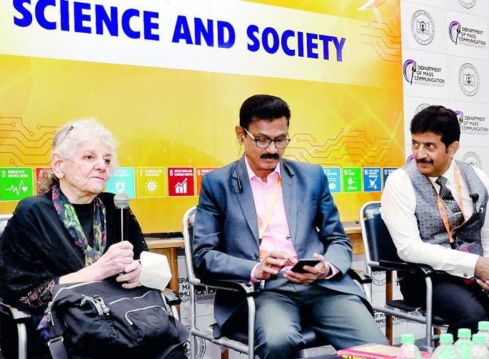 India will become a science superpower in the future; Nobel Laureate Prof. Ada Yonath expressed his belief | भारत भविष्यात विज्ञान क्षेत्राची महासत्ता बनेल; नोबेल विजेत्या प्रा. ॲडा योनाथ यांनी व्यक्त केला विश्वास India will become a science superpower in the future; Nobel Laureate Prof. Ada Yonath expressed his belief | भारत भविष्यात विज्ञान क्षेत्राची महासत्ता बनेल; नोबेल विजेत्या प्रा. ॲडा योनाथ यांनी व्यक्त केला विश्वास