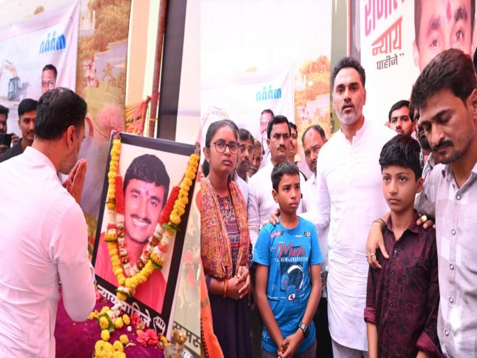 shiv sena shinde group minister yogesh kadam meet late sarpanch santosh deshmukh family in beed | “छत्रपती शिवरायांच्या काळात न्याय मिळायचा तसा न्याय देणार”; योगेश कदम देशमुख कुटुंबाला भेटले shiv sena shinde group minister yogesh kadam meet late sarpanch santosh deshmukh family in beed | “छत्रपती शिवरायांच्या काळात न्याय मिळायचा तसा न्याय देणार”; योगेश कदम देशमुख कुटुंबाला भेटले