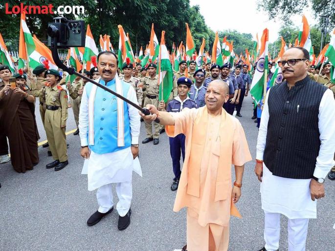 The world is amazed by India's bravery and courage, every Indian should hoist the tricolor at home - CM Yogi Adityanath | भारताचे शौर्य आणि धाडस बघू जग अचंबित, प्रत्येक भारतीयाने घरावर तिरंगा फडकवावा -CM योगी आदित्यनाथ