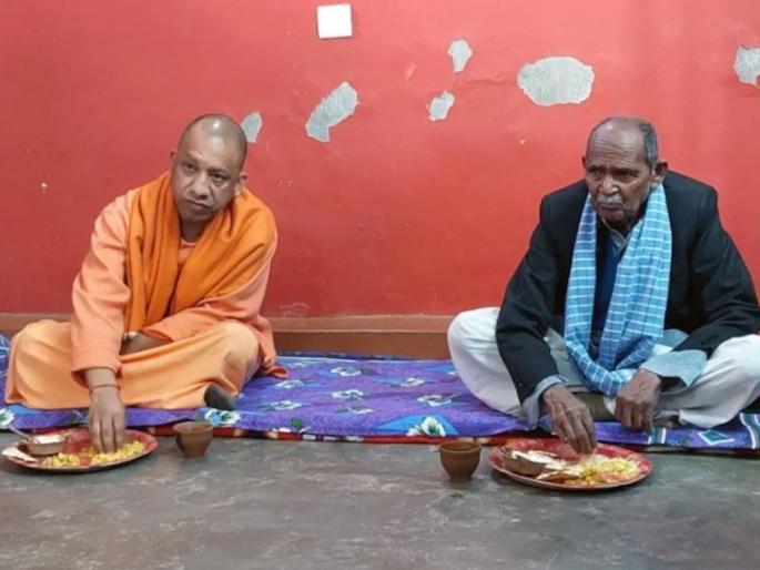 up election 2022 ncp nawab malik criticized yogi adityanath over eating food at dalit family house | UP Election 2022: “दलित कुटुंबाच्या घरी जेवण हा देखावा, भाजपवाल्यांनीच सगळी सोय केली होती”; राष्ट्रवादीचा टोला up election 2022 ncp nawab malik criticized yogi adityanath over eating food at dalit family house | UP Election 2022: “दलित कुटुंबाच्या घरी जेवण हा देखावा, भाजपवाल्यांनीच सगळी सोय केली होती”; राष्ट्रवादीचा टोला