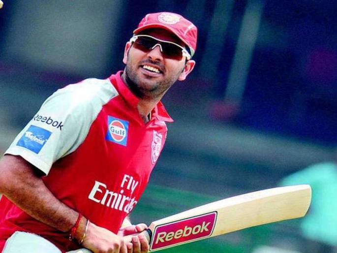 IPL 2018 : yuvraj singh scored 120 runs with 12 sixes in warm-up match before ipl 2018 | 'युवराज इज बॅक', आयपीएलपूर्वी 12 षटकारांसह ठोकलं शतक 