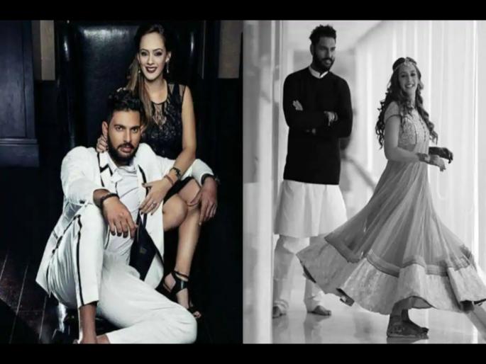 Hazel keech is pregnant?; Yuvraj singh soon going to become a father svg | युवराज सिंगनं दिली गुड न्यूज; लवकरच घरी हलणार पाळणा?