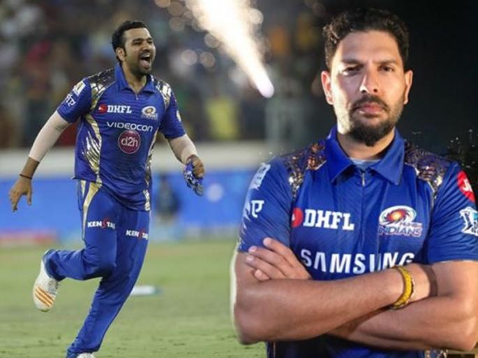 IPL 2019 : Just bring your usual passion, rohit sharma advice yuvraj singh | 'युवी, तू फक्त तुझी पॅशन घेऊन ये'; मुंबईचा कर्णधार रोहित शर्माचा खास मेसेज