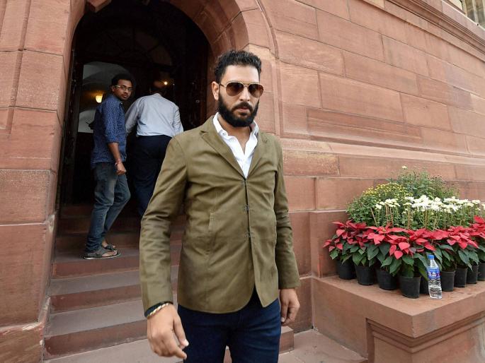 Yuvraj Singh will contest from Gurdaspur in Punjab? When the discussion came up, he said... | युवराज सिंग पंजाबमधील गुरदासपूर येथून लढवणार निवडणूक? चर्चांना उधाण आल्यावर म्हणाला...  