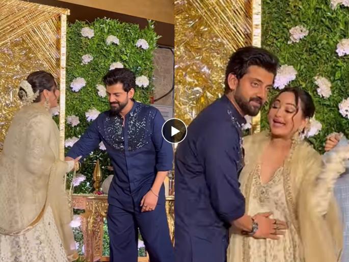 sonakshi sinha and zaheer iqbal cute video leads to pregnancy rumours actor put hand on actress baby bump | जहीर इकबालने कॅमेऱ्यासमोरच सोनाक्षीच्या बेबी बंपवर ठेवला हात अन्... Video व्हायरल sonakshi sinha and zaheer iqbal cute video leads to pregnancy rumours actor put hand on actress baby bump | जहीर इकबालने कॅमेऱ्यासमोरच सोनाक्षीच्या बेबी बंपवर ठेवला हात अन्... Video व्हायरल