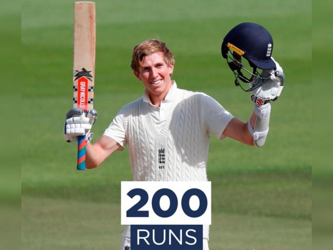 England vs Pakistan, 3rd Test: Zak Crawley is the 3rd youngest player to score a Test double century for england  | England vs Pakistan, 3rd Test: शाब्बास झॅक; इंग्लंडच्या 22 वर्षीय फलंदाजानं मोडला 82 वर्षांपूर्वीचा विक्रम 