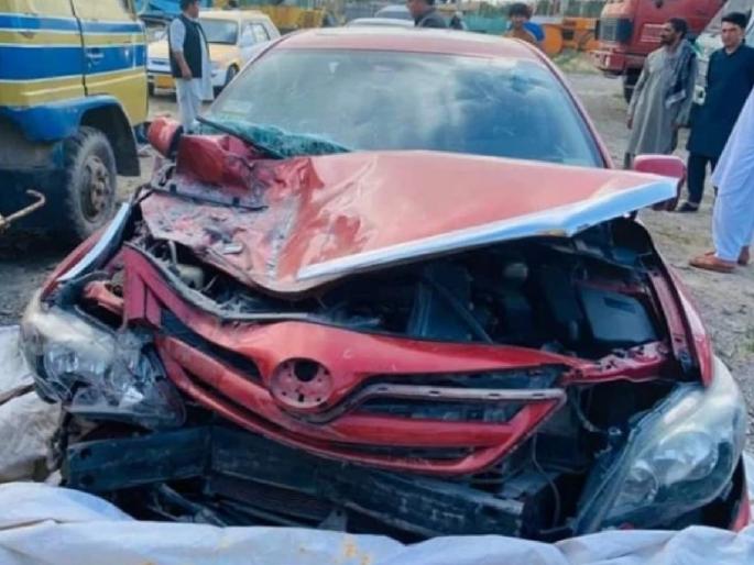 Afghanistan cricket star Afsar Zazai shows off wounds after surviving horrific car accident | OMG : गाडीचा चुराडा झाला; आंतरराष्ट्रीय क्रिकेटपटू थोडक्यात वाचला