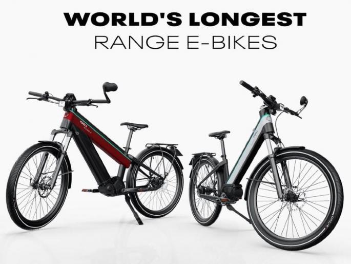 So much in one charge! Not car, bike but e cycle range 350Km | एकाच चार्जमध्ये एवढी रेंज की टाटा टियागो ईव्हीलापण मागे टाकेल.. कार, बाईक नाही तर ई सायकल So much in one charge! Not car, bike but e cycle range 350Km | एकाच चार्जमध्ये एवढी रेंज की टाटा टियागो ईव्हीलापण मागे टाकेल.. कार, बाईक नाही तर ई सायकल
