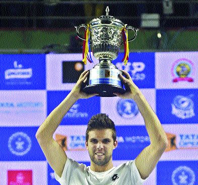 Jiri Wesley as winner | जिरी वेस्ली याला विजेतेपद Jiri Wesley as winner | जिरी वेस्ली याला विजेतेपद