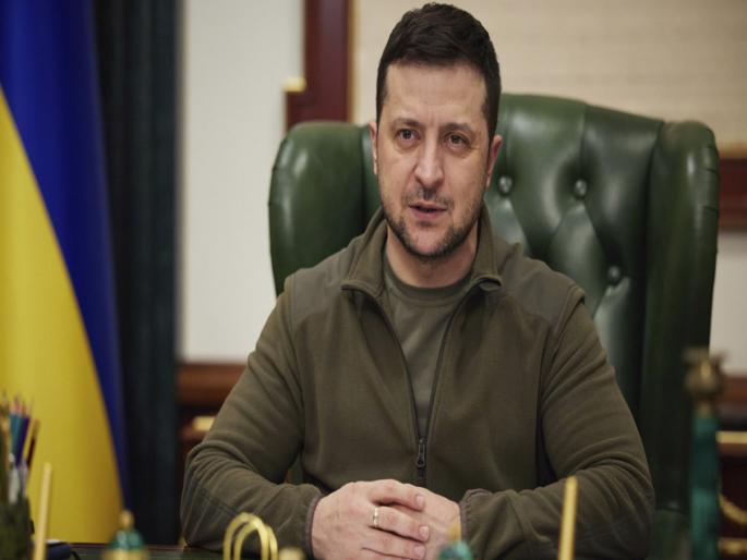The solution of giving Ukraine land to the enemy is unacceptable says Zelensky | युक्रेनची भूमी शत्रूला देण्याचा तोडगा अमान्य : झेलेन्स्की The solution of giving Ukraine land to the enemy is unacceptable says Zelensky | युक्रेनची भूमी शत्रूला देण्याचा तोडगा अमान्य : झेलेन्स्की