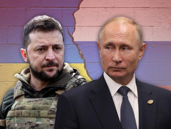 Volodymyr Zelensky's move to sway Vladimir Putin will shock 40 countries in Europe | पुतिन यांना अद्दल घडवण्यासाठी झेलेन्स्कींनी खेळली अशी चाल, युरोपमधील ४० देशांना भरणार हुडहुडी Volodymyr Zelensky's move to sway Vladimir Putin will shock 40 countries in Europe | पुतिन यांना अद्दल घडवण्यासाठी झेलेन्स्कींनी खेळली अशी चाल, युरोपमधील ४० देशांना भरणार हुडहुडी