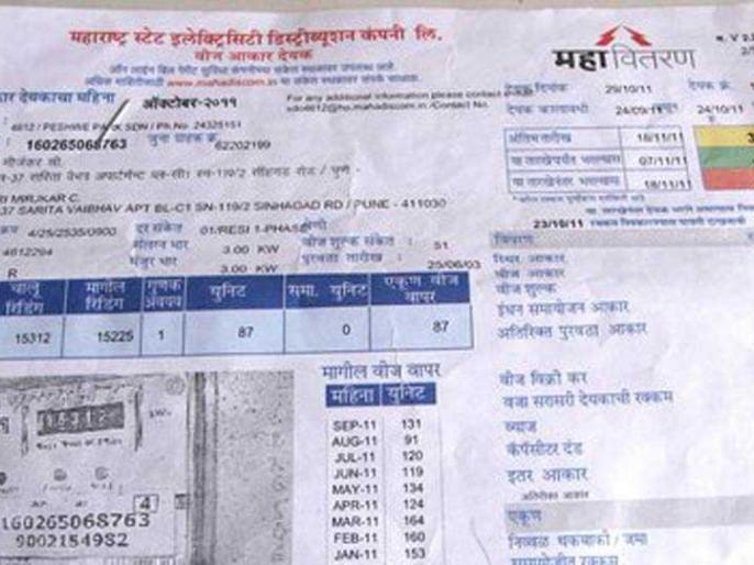 सहा हजार कोटींचे वीज बिल थकविले Marathi News Six thousand crore