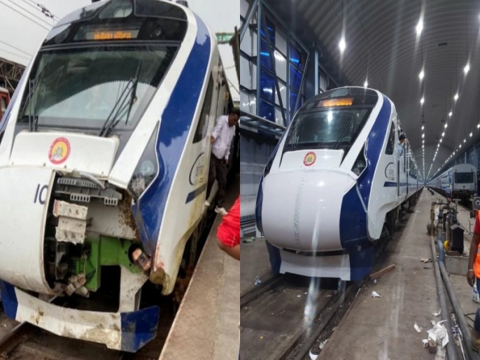 RPF cover for 'Vande Bharat'; Meetings of sarpanches to prevent animals  coming on railway tracks – Marathi News | RPF cover to 'Vande Bharat';  Meetings of sarpancha to prevent animals from coming