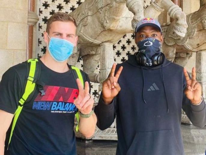 IPL 2021: Delhi Capitals pacer Anrich Nortje out of quarantine after false COVID-19 scare | IPL 2021 : तो रिपोर्ट चुकीचा होता; दिल्लीच्या वेगवान गोलंदाजाला कोरोना झालाच नव्हता IPL 2021: Delhi Capitals pacer Anrich Nortje out of quarantine after false COVID-19 scare | IPL 2021 : तो रिपोर्ट चुकीचा होता; दिल्लीच्या वेगवान गोलंदाजाला कोरोना झालाच नव्हता