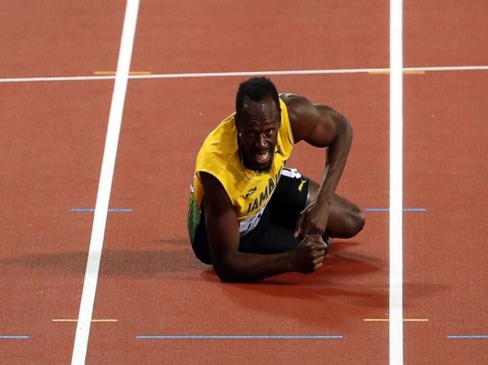 रिले शर्यतीत उसैन बोल्टला अपयश, ग्रेट ब्रिटनने पटकावले सुवर्ण Marathi