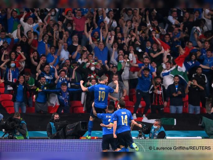 Euro 2020 Final, ENG vs ITA : इटलीनं ऐटीत पटकावलं जेतेपद ...