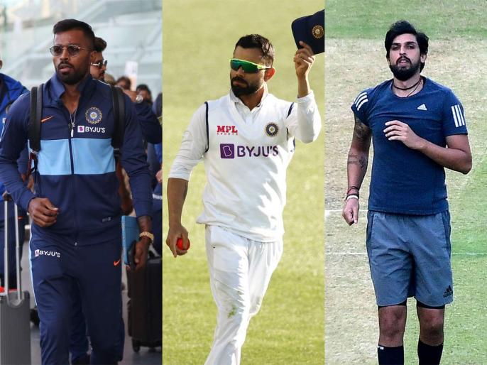 Hardik, Ishant's return, Akshar Patel in Test squad; Selection of Indian team against England | हार्दिक, ईशांतचे पुनरागमन, अक्षर पटेल कसोटी संघात; इंग्लंडविरुद्ध भारतीय संघाची निवड Hardik, Ishant's return, Akshar Patel in Test squad; Selection of Indian team against England | हार्दिक, ईशांतचे पुनरागमन, अक्षर पटेल कसोटी संघात; इंग्लंडविरुद्ध भारतीय संघाची निवड