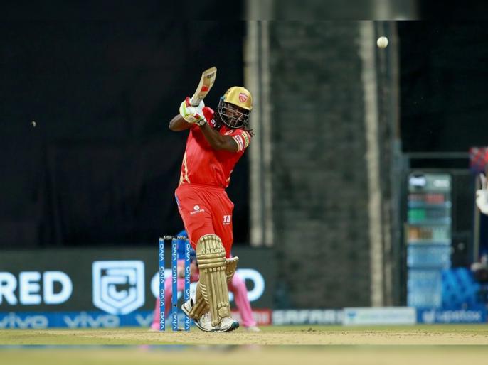 IPL 2021 RR vs PK Live T20 Score : Chris Gayle becomes first player to hit 350 sixes in IPL, Ben Stokes has dropped KL Rahul | IPL 2021 : RR vs PK T20 Live : ख्रिस गेलच्या नावावर मोठा विक्रम, आयपीएलमध्ये हा विक्रम नोंदवणारा पहिलाच खेळाडू! IPL 2021 RR vs PK Live T20 Score : Chris Gayle becomes first player to hit 350 sixes in IPL, Ben Stokes has dropped KL Rahul | IPL 2021 : RR vs PK T20 Live : ख्रिस गेलच्या नावावर मोठा विक्रम, आयपीएलमध्ये हा विक्रम नोंदवणारा पहिलाच खेळाडू!
