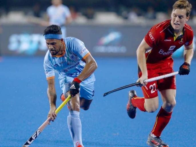 Hockey World Cup 2018: India has a tough match against Belgium, hold 2-2 draw | Hockey World Cup 2018 : चक दे इंडिया... भारताने बलाढ्य बेल्जियमला बरोबरीत रोखले Hockey World Cup 2018: India has a tough match against Belgium, hold 2-2 draw | Hockey World Cup 2018 : चक दे इंडिया... भारताने बलाढ्य बेल्जियमला बरोबरीत रोखले