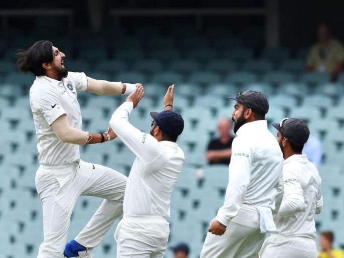 IND vs AUS 1st Test: Head is India's headache; Australia 7 for 191 | IND vs AUS 1st Test : हà¥à¤¡ ठरला à¤à¤¾à¤°à¤¤à¤¾à¤¸à¤¾à¤ ॠडà¥à¤à¥à¤¦à¥à¤à¥; à¤à¤¸à¥à¤à¥à¤°à¥à¤²à¤¿à¤¯à¤¾ ॠबाद 191