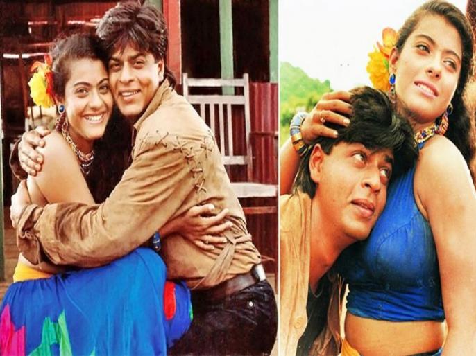 Shah Rukh Khan reveals he secretly pinched Kajol during a sensual scene in Baazigar | english.lokmat.com