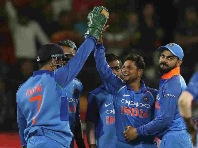 I am successful because of Virat Kohli, telling Kuldeep Yadav | विराट कोहलीमुळेच मी यशस्वी ठरलो, सांगतोय कुलदीप यादव I am successful because of Virat Kohli, telling Kuldeep Yadav | विराट कोहलीमुळेच मी यशस्वी ठरलो, सांगतोय कुलदीप यादव