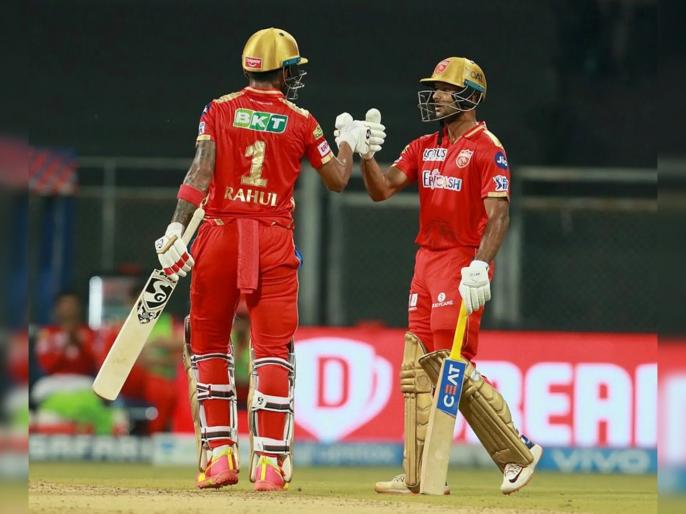 IPL 2021 DC vs PBKS Live T20 Score : KL Rahul & M. Agarwal registered highest opening partnership vs DC in IPL, PBKS 4-195 | IPL 2021, DC vs PBKS T20 Live : लोकेश-मयांकनं दिल्लीला सॉलिड धुतले, पण पंजाबच्या अन्य फलंदाजांनी निराश केले IPL 2021 DC vs PBKS Live T20 Score : KL Rahul & M. Agarwal registered highest opening partnership vs DC in IPL, PBKS 4-195 | IPL 2021, DC vs PBKS T20 Live : लोकेश-मयांकनं दिल्लीला सॉलिड धुतले, पण पंजाबच्या अन्य फलंदाजांनी निराश केले