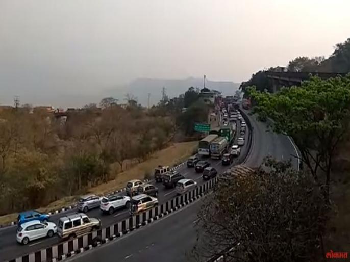 Mumbai-Pune Expressway is closed for two hours today | मà¥à¤à¤¬à¤-पà¥à¤£à¥ à¤à¤à¥à¤¸à¥à¤ªà¥à¤°à¥à¤¸ वॠà¤à¤ दà¥à¤¨ तास बà¤à¤¦Â
