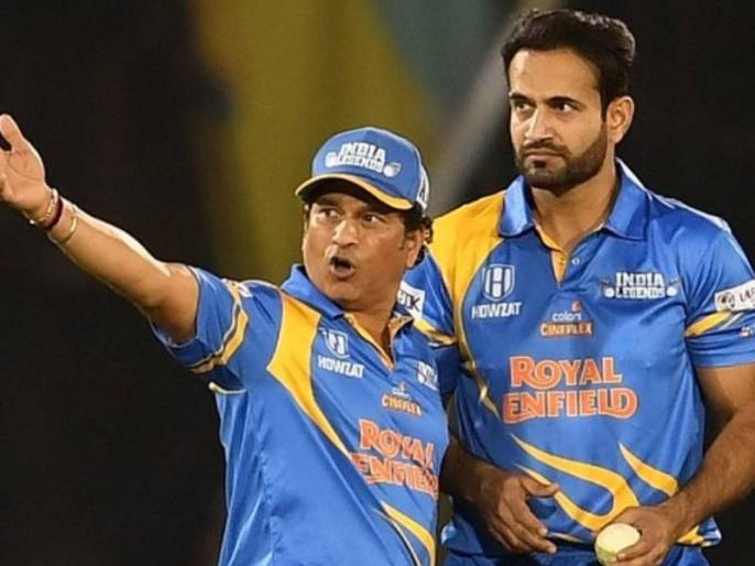 irfan pathan bowled worst over in the semifinal of road safety world t20 series sachin tendulkar advice help to recover | इरफान पठाणकडून आतापर्यंतची सगळ्यात वाईट गोलंदाजी, मग सचिननं दिला कानमंत्र अन् बनला 'मॅच विनर' irfan pathan bowled worst over in the semifinal of road safety world t20 series sachin tendulkar advice help to recover | इरफान पठाणकडून आतापर्यंतची सगळ्यात वाईट गोलंदाजी, मग सचिननं दिला कानमंत्र अन् बनला 'मॅच विनर'