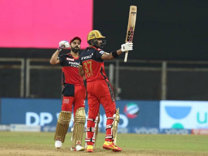 ipl 2021 rcb vs rr devdutt padikkal century royal challengers bangalore beat rajasthan royals by 10 wickets | IPL 2021, RCB vs RR, Live: वानखेडेवर 'पडिक्कल' वादळ; ठोकलं खणखणीत शतक, कोहलीनंही धुतलं, १० विकेट राखून विजय ipl 2021 rcb vs rr devdutt padikkal century royal challengers bangalore beat rajasthan royals by 10 wickets | IPL 2021, RCB vs RR, Live: वानखेडेवर 'पडिक्कल' वादळ; ठोकलं खणखणीत शतक, कोहलीनंही धुतलं, १० विकेट राखून विजय