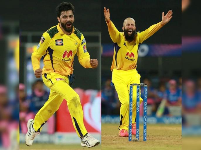 IPL 2021, RR vs CSK T20 Match Highlight : 200th match for MS Dhoni as captain of CSK and they won it in style | IPL 2021, RR vs CSK T20 Match Highlight : रवींद्र जडेजानं होत्याचं नव्हतं केलं, महेंद्रसिंग धोनीच्या २००व्या सामन्यात CSKचा 'सुपर' विजय! IPL 2021, RR vs CSK T20 Match Highlight : 200th match for MS Dhoni as captain of CSK and they won it in style | IPL 2021, RR vs CSK T20 Match Highlight : रवींद्र जडेजानं होत्याचं नव्हतं केलं, महेंद्रसिंग धोनीच्या २००व्या सामन्यात CSKचा 'सुपर' विजय!
