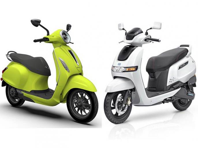 TVS Iqube Again Beats Bajaj Chetak In Electric Scooter Segment Sales In ...