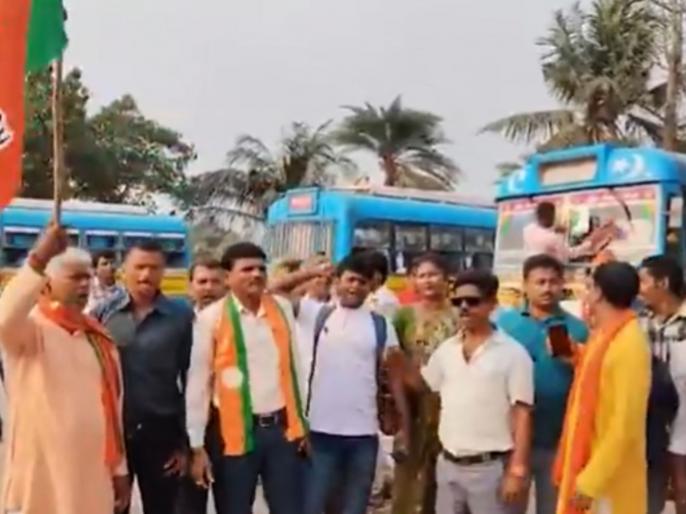 मोदींच्या बंगाल दौऱ्यापूर्वी भाजपा कार्यकर्त्यांचा गोंधळ; रस्त्यावर धरणं आंदोलन, का संतापले नेते?