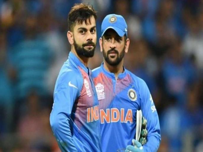 Kohli became the best, Dhoni received the 'Khiladuvritti' honor | विराट कोहली ठरला सर्वश्रेष्ठ, महेंद्रसिंग धोनीला ‘खिलाडूवृत्ती’ सन्मान Kohli became the best, Dhoni received the 'Khiladuvritti' honor | विराट कोहली ठरला सर्वश्रेष्ठ, महेंद्रसिंग धोनीला ‘खिलाडूवृत्ती’ सन्मान