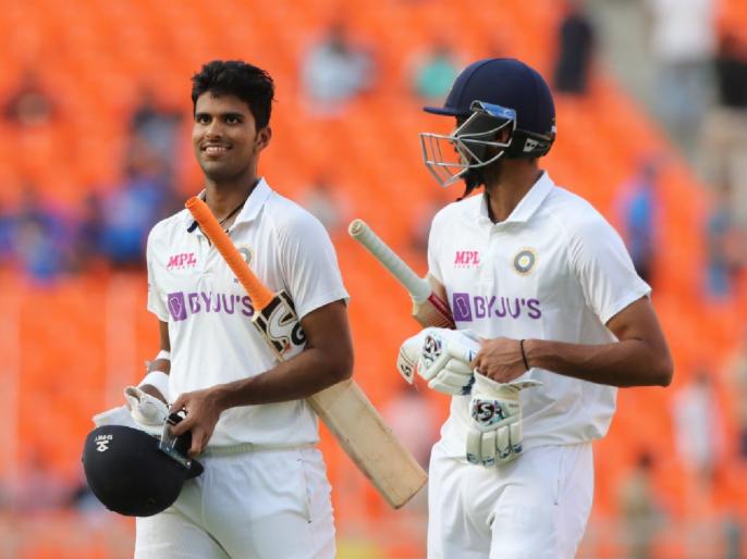 IND vs ENG, 4th : unfortunate end for Washington Sundar, India has been all-out for 365 runs in first innings | IND vs ENG, 4th : वॉशिंग्टन सुंदरला शतकाच्या उंबरठ्यावरच समाधान, तळाचे तीन फलंदाज झटपट बाद IND vs ENG, 4th : unfortunate end for Washington Sundar, India has been all-out for 365 runs in first innings | IND vs ENG, 4th : वॉशिंग्टन सुंदरला शतकाच्या उंबरठ्यावरच समाधान, तळाचे तीन फलंदाज झटपट बाद