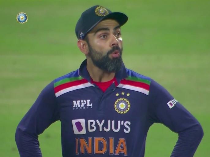 Ind vs Eng: Virat Kohli anger over Shardul Thakur not get Man of the Match and Bhubaneswar not get the Man of the Series award | Ind vs Eng: शार्दुलला सामनावीर आणि भुवनेश्वरला मालिकावीर पुरस्कार न मिळाल्याने विराट भडकला, निर्णयाबाबत म्हणाला... Ind vs Eng: Virat Kohli anger over Shardul Thakur not get Man of the Match and Bhubaneswar not get the Man of the Series award | Ind vs Eng: शार्दुलला सामनावीर आणि भुवनेश्वरला मालिकावीर पुरस्कार न मिळाल्याने विराट भडकला, निर्णयाबाबत म्हणाला...