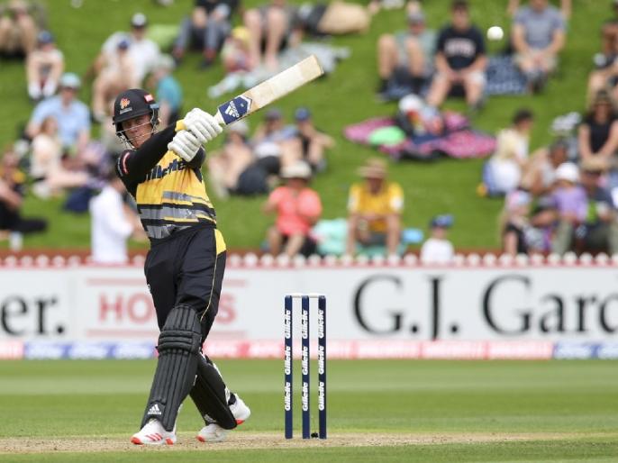 NZ vs BAN, Ten Over Match : Madness from Finn Allen, 71 runs from just 29 balls including 10 fours and 3 sixes, New Zealand 141/4 | NZ vs BAN, Ten Over Match : विराट कोहली खूश झाला, RCBच्या नव्या भीडूनं २४४च्या स्ट्राईक रेटनं केली ७१ धावांची वादळी खेळी NZ vs BAN, Ten Over Match : Madness from Finn Allen, 71 runs from just 29 balls including 10 fours and 3 sixes, New Zealand 141/4 | NZ vs BAN, Ten Over Match : विराट कोहली खूश झाला, RCBच्या नव्या भीडूनं २४४च्या स्ट्राईक रेटनं केली ७१ धावांची वादळी खेळी
