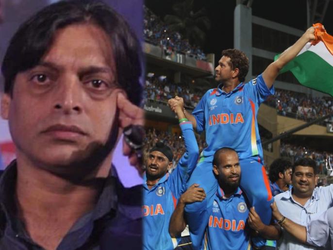 'Denied an opportunity to take Pakistan to WC final' - Shoaib Akhtar on 10th anniversary of India-Pak marquee clash | पाकिस्तानला वर्ल्ड कप फायनलमध्ये नेण्याची संधी माझ्याकडून हिसकावली गेली - शोएब अख्तरचं विधान 'Denied an opportunity to take Pakistan to WC final' - Shoaib Akhtar on 10th anniversary of India-Pak marquee clash | पाकिस्तानला वर्ल्ड कप फायनलमध्ये नेण्याची संधी माझ्याकडून हिसकावली गेली - शोएब अख्तरचं विधान