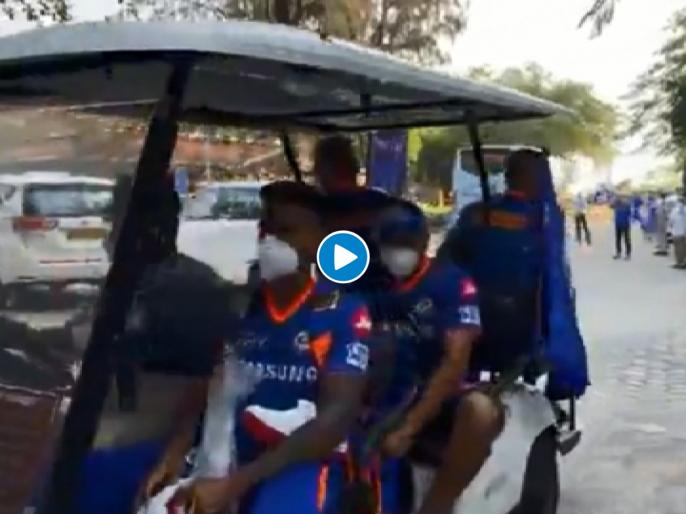 IPL 2021, MI vs RCB T20 Live : Mumbai Indians depart for season opener, Watch Video | IPL 2021, MI vs RCB T20 Live : आला रे आला...; मुंबई इंडियन्सचा नादच खुळा, RCBला टक्कर देण्यासाठी संघ रवाना, Video IPL 2021, MI vs RCB T20 Live : Mumbai Indians depart for season opener, Watch Video | IPL 2021, MI vs RCB T20 Live : आला रे आला...; मुंबई इंडियन्सचा नादच खुळा, RCBला टक्कर देण्यासाठी संघ रवाना, Video