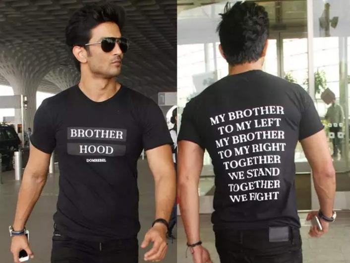 sushant singh help t shirt