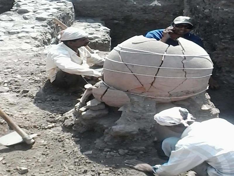 Due to earthquake and drought, the destruction of Tagar the ancient city happens! | भूकंप अन् दुष्काळामुळे झाला होता प्राचीन तगर शहराचा नाश !
