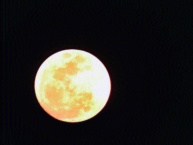 The first moon of the new year was the 'Supermonic' invention: | नववर्षाचा पहिला चंद्र ठरला ‘सुपरमून’निसर्गाचा आविष्कार :