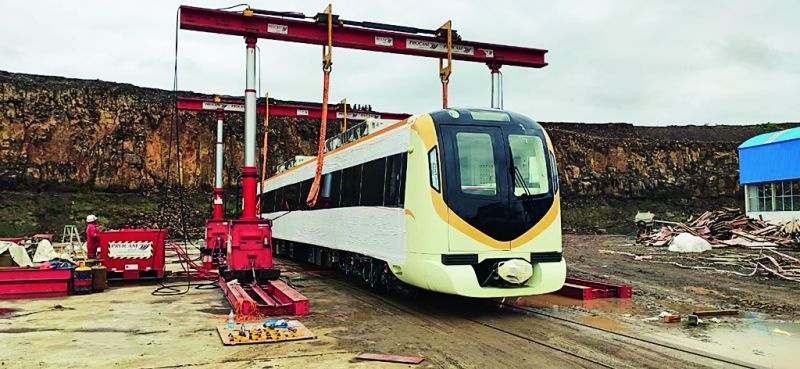 Construction of Coaches for Broad gauge Metro to be constructed at Sindi in Wardha District | वर्धा जिल्ह्यातील सिंदीत ‘ब्रॉडगेज मेट्रो’साठी लागणाऱ्या कोचेसची होणार निर्मिती