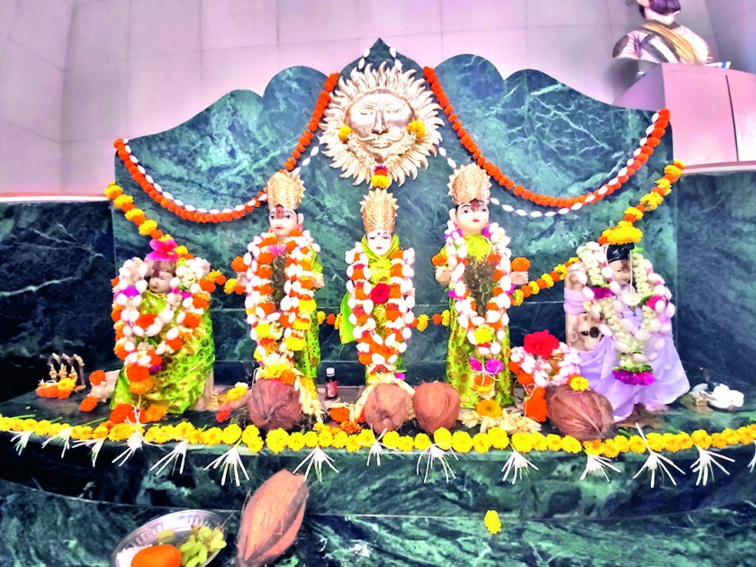  Ramnavami celebrated with simplicity - Rathotsav canceled for the first time | ६० वर्षांत पहिल्यांदाच रथोत्सवाविना अंबाबाई मंदिरात श्री रामनवमी
