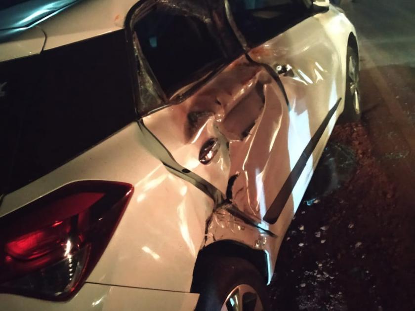 One in serious condition in Ratnagiri's triple crash | रत्नागिरीत तिहेरी अपघातात एकजण गंभीर