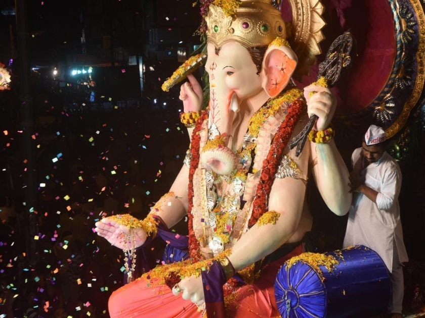 Procession during Ganeshotsav, ban on playing musical instruments | गणेशोत्सवात मिरवणूक, वाद्य वाजविण्यास बंदी