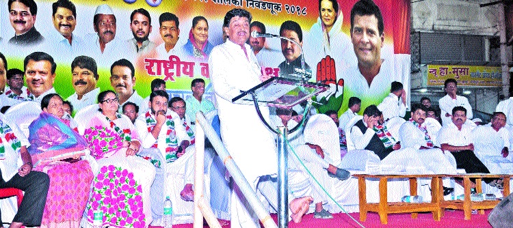 The beginning of winning the state from Sangli: Ashok Chavan - Congress meeting in Mumbai | राज्य जिंकण्याची सुरुवात सांगलीतूनच : अशोक चव्हाण -मिरजेत काँग्रेसची वचनपूर्ती सभा
