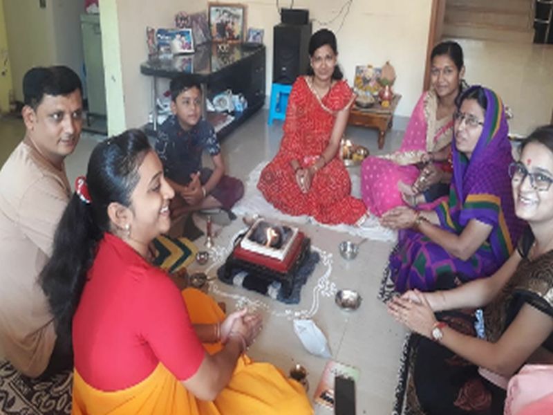 Mahayagya Sohal in the house khunda | घरोघरी होमकुंडात महायज्ञ सोहळा 