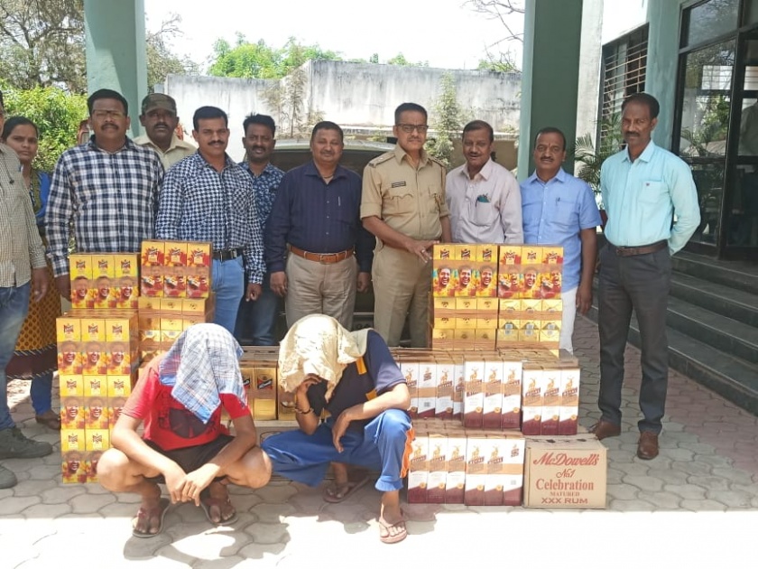 Regional and foreign liquor seized of 12 lakhs - action taken by state excise department | बारा लाखाचा देशी-विदेशी मद्यसाठा जप्त- राज्य उत्पादन शुल्क विभागाची कारवाई