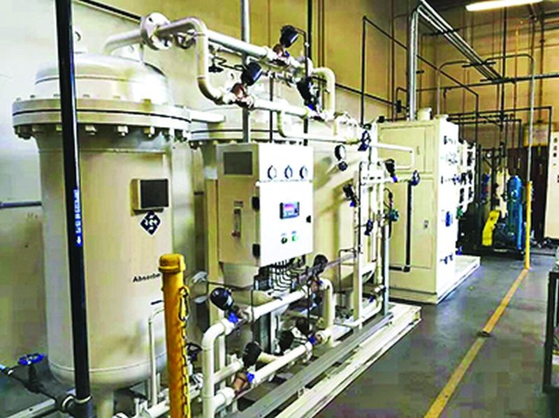 An oxygen production plant will be set up at Washim District General Hospital | वाशिम जिल्हा सामान्य रुग्णालयात ऑक्सिजन निर्मिती प्लांट उभारणार